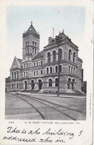 Pennsylvania Williamsport Post Office 1905