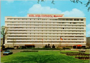 Hotel Inter-continental Dusseldorf Germany Postcard C8