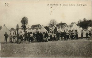 CPA La Courtine Un coin du Camp a la 2e Brigade FRANCE (1050473)