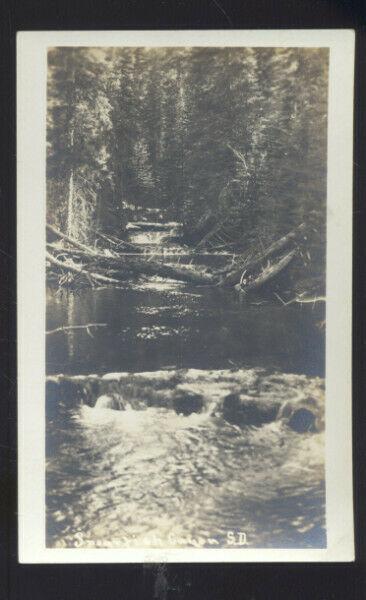 RPPC SPEARFISH CANYON CANON SOUTH DAKOTA VINTAGE SD REAL PHOTO POSTCARD