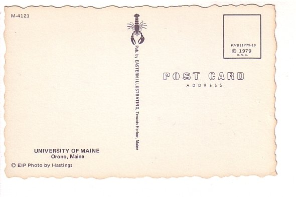 University of Maine, 1979, Orono, Maine,