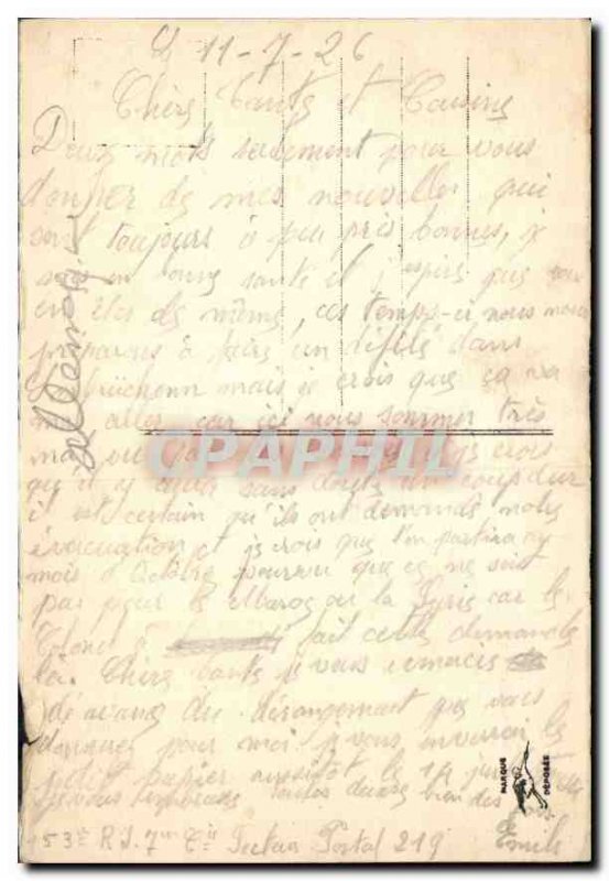 Postcard Old Saarbrucken Louisenbrucke