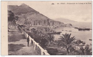 ORAN, Algeria, 1900-1910's; Promenade De Letang Et Le Port