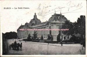 Paris - 8 - The Petit Palais - Old Postcard