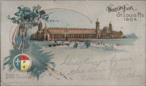 1904 St. Louis Expo World's Fair Varied Industries Used 10/30/04 Postcard