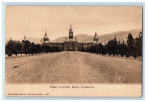 1908 Far View of State Hospital Napa County CA Posted Antique Postcard 