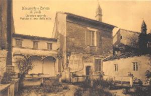 BF34273 chiostro grande veuta  monumento certosa di pavia  italy front/back scan