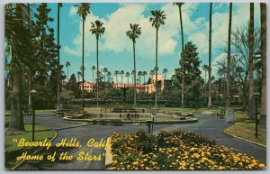 Beverly Hills California 1950s Postcard Will Rogers State Park