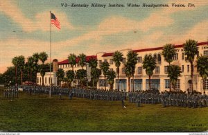 Florida Venice Kentucky Military Institute Winter Headquarters 1955 Curteich