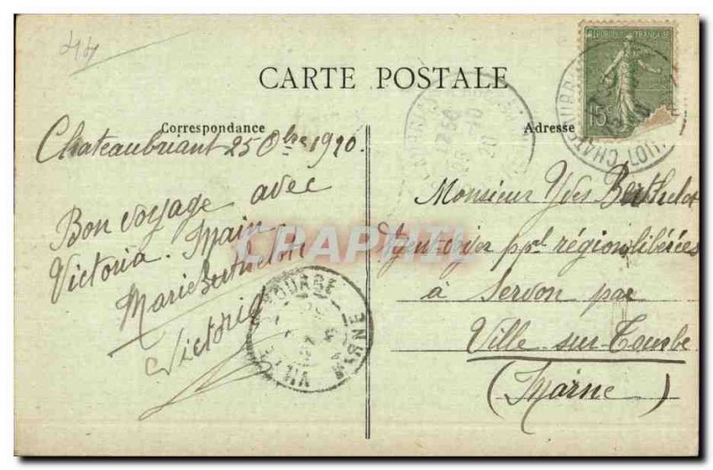 Chateaubriant - Renaissance Chateau - Old Postcard