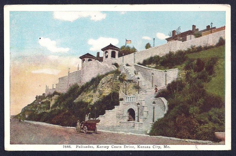 Palisades Kersey Coats Drive Kansas City MO unused c1910's