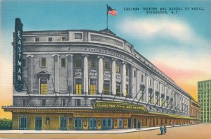 Rochester NY, New York - Eastman Theatre Theater School of Music - Linen