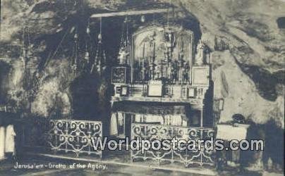 Grotto of the Agony JerUSA lem, Israel Postal Used Unknown 