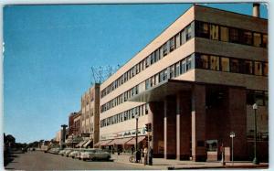 ROCHESTER, Minnesota MN ~ 1st Avenue STREET SCENE First Ave. 1955   Postcard