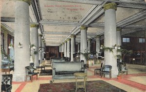 Winnipeg Manitoba Canada~Rotunda Royal Alexandra Hotel~1912 Postcard