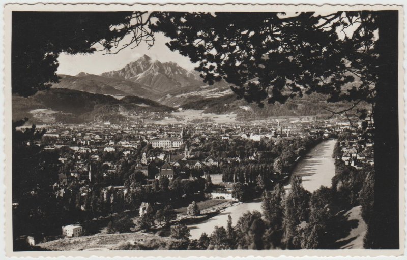 Vintage Postcard Austria Innsbruck Tirol 1953