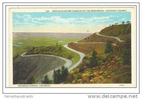 Switchbacks On The Broadmoor, Colorado Springs, Colorado, 10-20s