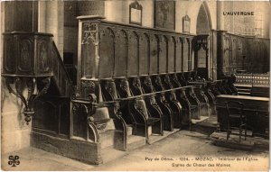 CPA MOZAC Interieur de l'Eglise - Stalles et Choeur des Moines (1257421)