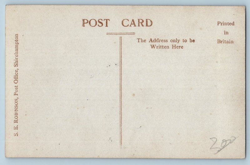 Rushpool Bristol England Postcard Shirehampton Park c1910 RPPC Photo