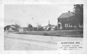 Sunnyside Inn 3 miles East Vermilion - East Vermilion, Ohio OH Postcard