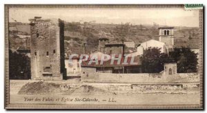 Old Postcard Vienna Tower of the Valois and Eglise Sainte Colombe