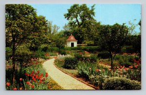 The Flower Garden At Mount Vernon George Washington's Home Virginia Unposted