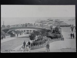 Essex: Clacton on Sea, Pier and Bridge c1924 - Pub by H.D.Simmonds