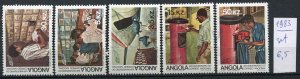 265851 ANGOLA 1983 year MNH stamp set postal service