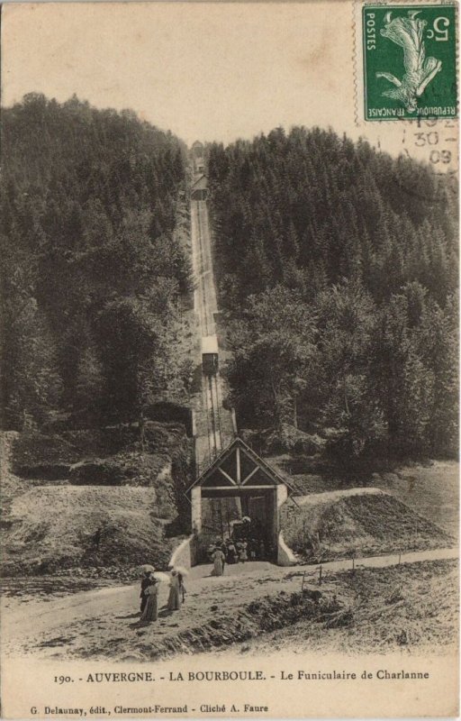 CPA Auvergne-La BOURBOULE-Le Funiculaire de Charlanne (46451)