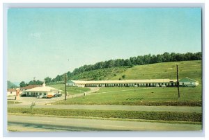 Vintage Johnson's Motel & Resturaunt Wytheville, VA. Postcard P132E