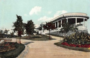 SCRANTON, Pennsylvania PA   PAVILION & GARDEN At ROCKY GLEN  ca1910's Postcard