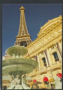 America Postcard - The Eiffel Tower, France - Las Vegas  RR6187