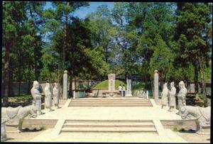 china, HANGZHOU, West Lake, Yue Fei's Tomb (1970s)