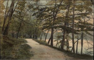 Lowell MA Indian Orchard Merrimack River c1900-20s Vintage Postcard