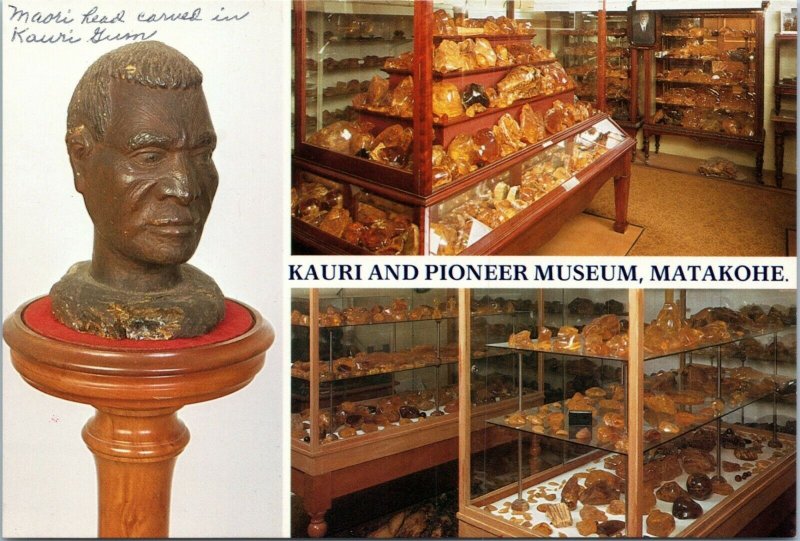 postcard New Zealand - Northland Matakohe - Kauri and Pioneer Museum