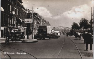 Netherlands Rotterdam Boompjes Vintage RPPC C092