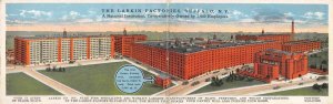 Larkin Food & Toiletries Factory Buffalo New York 1924 Foldout postcard