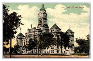 Old Sedgwick County Court House Wichita Kansas KS DB Postcard Y5