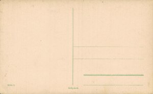 Victorian Lady With Flowers Vintage Postcard 07.14