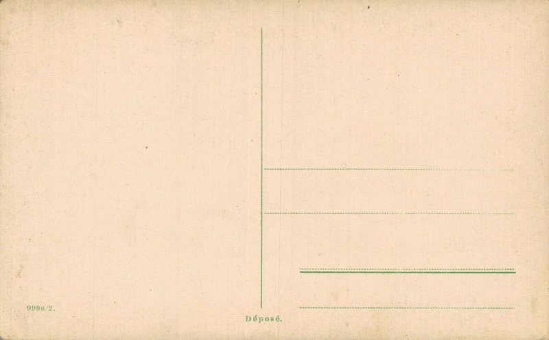 Victorian Lady With Flowers Vintage Postcard 07.14