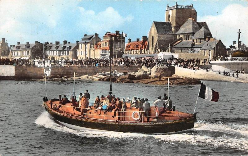 Br43794 Ship Bateaux Barfleur Le Canot de Sauvetage