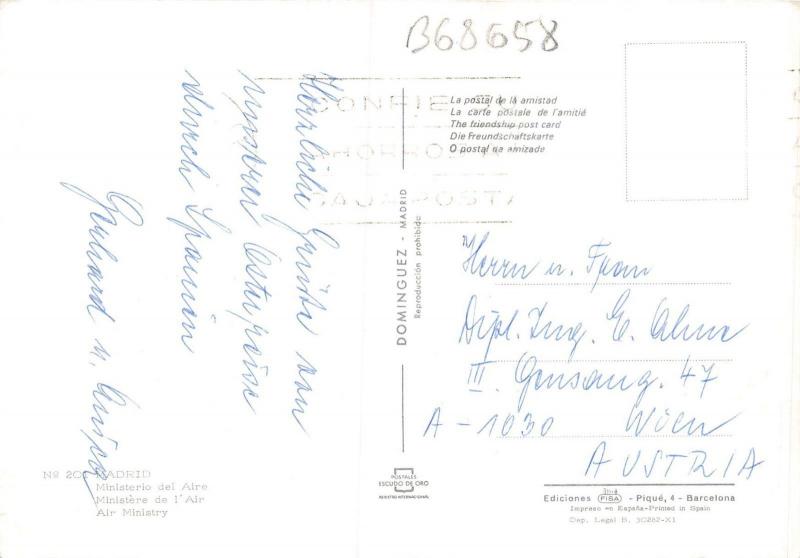 B68058 Spain Madrid Ministero del Aire