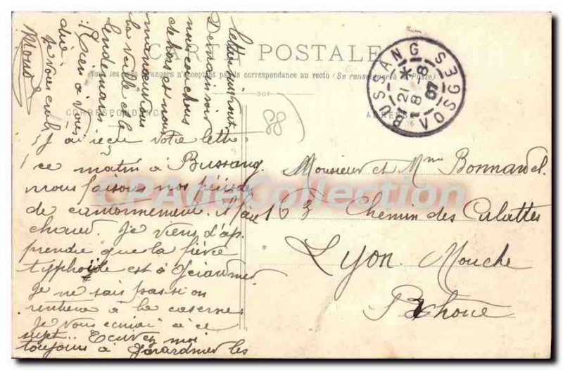 Postcard Bussang Old Tunnel