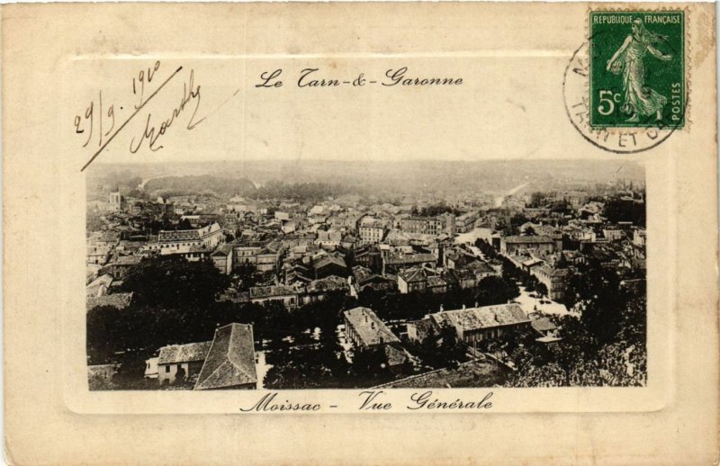 CPA MOISSAC - Vue générale (354690)