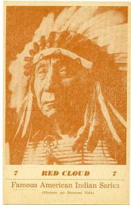 Red Cloud - Sioux - Famous American Indian Series 1941
