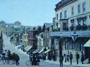 Surrey GUILDFORD Lower High Street c1911 Postcard by Woolstone Bros