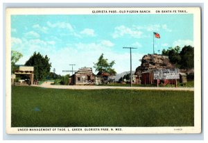 C. 1920 Glorieta Pass Santa Fe Trail Postcard F86E