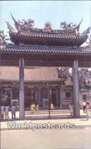 Entrance Halls, Lungshan Temple Taipei China Unused 