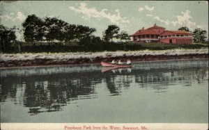 Searsport Maine ME Penobscot Park from Water c1910 Vintage Postcard