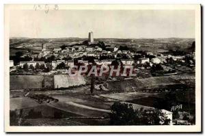 Old Postcard Montcuq Panoramic